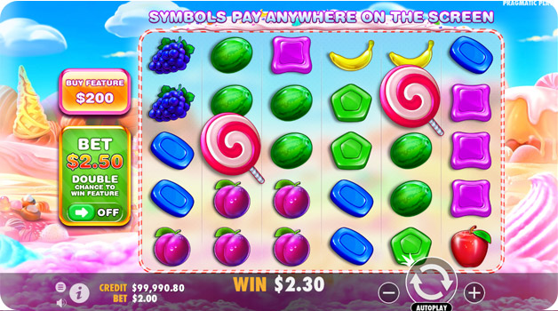 Mesin slot Sweet Bonanza.