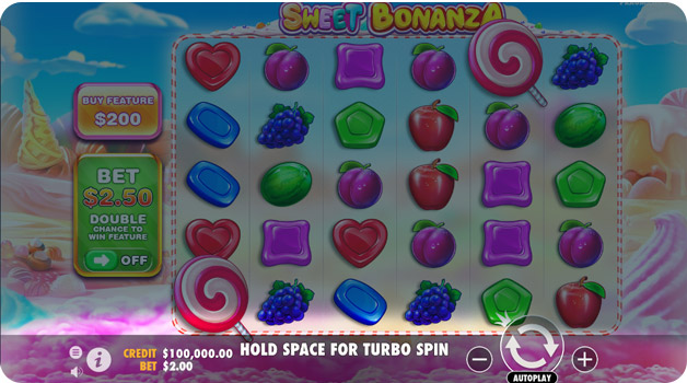 Sweet Bonanza demo.